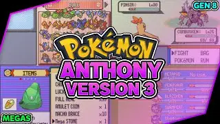Completed New Pokemon Game With Mega Evolution, Gen 8, Physical Split, New Moves & More! [GBA]