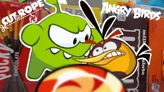 Пузыри и Ам Ням &mdash; анимация Angry Birds x Cut the Rope