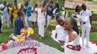 BIG SUPRISE 💕🌹: BEST PROPOSAL 2024 JACTONE & VIVIAN🥰🥰 SHE SAID......