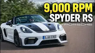 Porsche 718 Spyder RS Is the Most Intense Open Top Porsche Ever Built