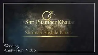 Wedding Anniversary Video Invitation | | Best Branding And Advertising Studio |  by United Design