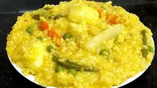 সরস্বতী পুজোয় বানিয়ে ফেলুন অসাধারণ স্বাদের এই একচড়ার সবজি খিচুড়ি