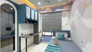 Luxury 3BHK Apartment Interior | Actual Video After Completion  | Full Home Tour #interior
