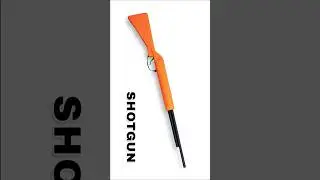 Pub G Gun (Shotgun) | How to make Paper Gun | Origami Weapons | #diy #shorts #shortsfeed #craft
