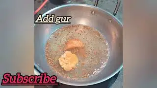 #cooking# gur chawal resipy 😋🤤👍Try this 👍