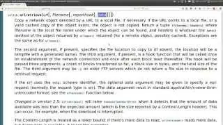 Downloading Web Content with Python [urllib] 02