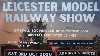 Leicester Model Railway Show 2026