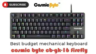 Cosmic byte cb-gk-16 firefly mechanical keyboard