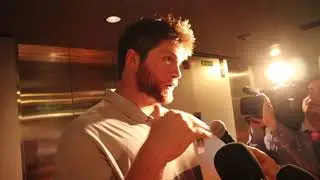 Oregon OL/TE Brady Aiello after Nevada