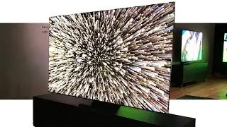Samsung представила новый безрамочный телевизор 8K на выставке CES 2020