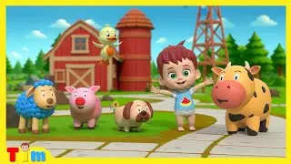 Old MacDonald Had a Farm + More Nursery Rhymes and Kids Songs | Tim Time