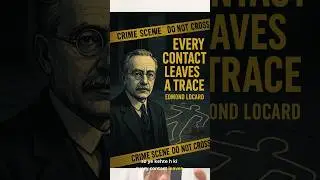 Locard's principle | principles of Forensic Science | Forensic Science by Jai #forensicscience