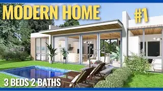 3 Bedrooms, 2 Baths, & a Backyard Oasis This Modern Home Has It All