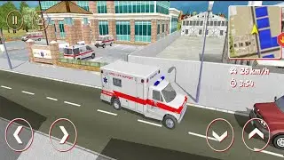 New high graphics ambulance simulator games | new ambulance unlocked gameplay