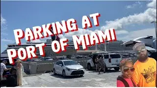 Carnival Conquest | Miami Port Parking | Cruise Day #ship #carnivalcruise #port