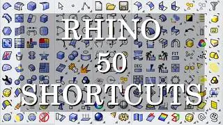 [Rhino Tutorial] 50 Shortcuts