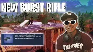 🔴 NEW Legendary Burst Assault Rifle! Interactive Fortnite PC Player!