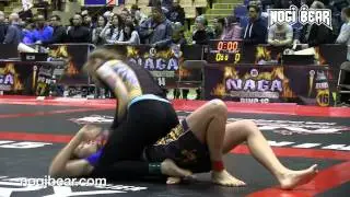 Nicole Maier vs Danielle Given • NAGA World Championship 04 25 15 • Female No Gi Grappling