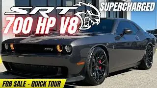 😈 2016 Dodge Challenger SRT Hellcat &ndash; 707HP Supercharged Walkaround + Features | Auto GIANT USA