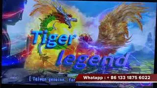 Tiger Legend 6 8 10 players Fish table game 55 or 85 inch fish game slot gambling machine for sale