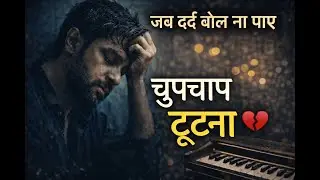 चुपचाप टूटना 💔 | Heart Touching Sad Song | Indian Heart | #brokenheart #hearttouchingsong