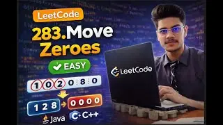 283 Move Zeroes #dsa #leetcode #coding