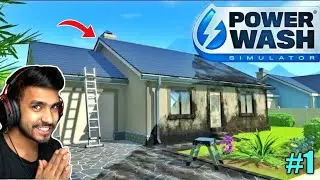 JOINING TECHNO GAMERZ WASHING COMPANY || POWER WASH SIMULATOR #1 @TechnoGamerzOfficial