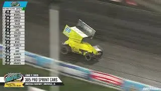 Knoxville Raceway Pro Sprint Highlights // June 7, 2025