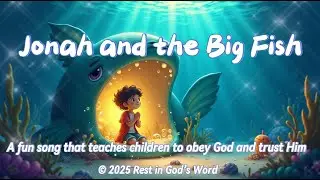 Jonah and the Big Fish | A song that helps children learn to obey God & trust Him in tough times