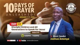 10Days Of Prayer Unleashed || Day 7 || 13 JAN 2026 ||