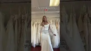 3 bridal tips that no one talks about before your bridal appointment ✨💓🤩