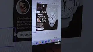 Styles promosi jam tangan 😎 #promosidigital #tipsdesain #canvaumkm #templatepromosiproduk