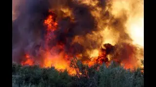 Pima Gila River Wildfire Day 3