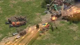 Panzer rush last base on map
