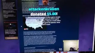 WingsofDeath Embarassed on Stream by Donator