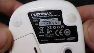 Samsung Pleomax MOC-510 беспроводная мышь Обзор