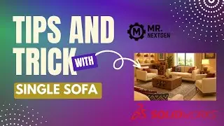 Stylish Single Seat Sofa | SolidWorks Furniture Design | Mr. Next Gen