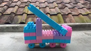 Satisfying diy Rocket launcher Truck / ASMR Building blocks lego