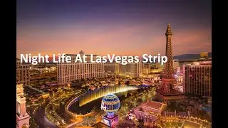 Sin City Lights: Night Drive Through the Iconic Las Vegas Strip - Travel Vlog - United States - USA.