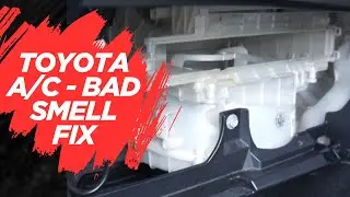 Toyota A/C Odor Removal &ndash; Easy Cleaning Method [EN]