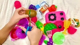 Unboxing Miniature Plastic Full Kitchen Set Collection | Toy Cooking Game | Kitchen Set Toy