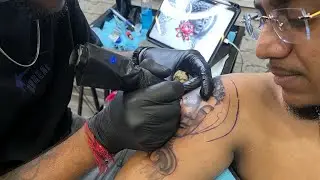 TATTO DAY WITH @vijaydk4three ✨| FULL MASTI VLOG | @akshaydk2030 