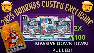Обзор эксклюзивного набора Donruss Football Costco 2025 + БОЛЬШОЙ приз! 💥 Новый продукт Rip + Обзор