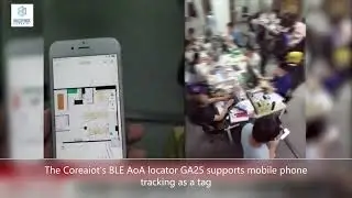The phone as a ble aoa tag for indoornavigation