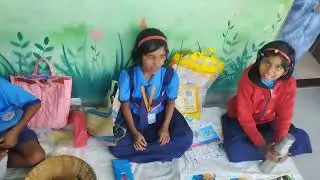 चिमुकल्यांचा आठवडी बाजार