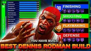 Dennis Rodman FIRST DAY OUT Build in 2K26! The Worm Is BACK!
