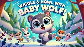 Wiggle & Howl with Baby Wolf! 🐺 Fun Song for Little Ones! #kidssongs