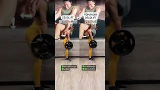 DEADLIFT vs RDL workout for women 🔥 #shorts