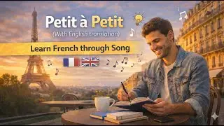 Petit a petit Learn French song. #learfrench, #foryou