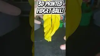3D PRINTED FIDGET BALL! #3dprinting #shorts #satisfying #toys